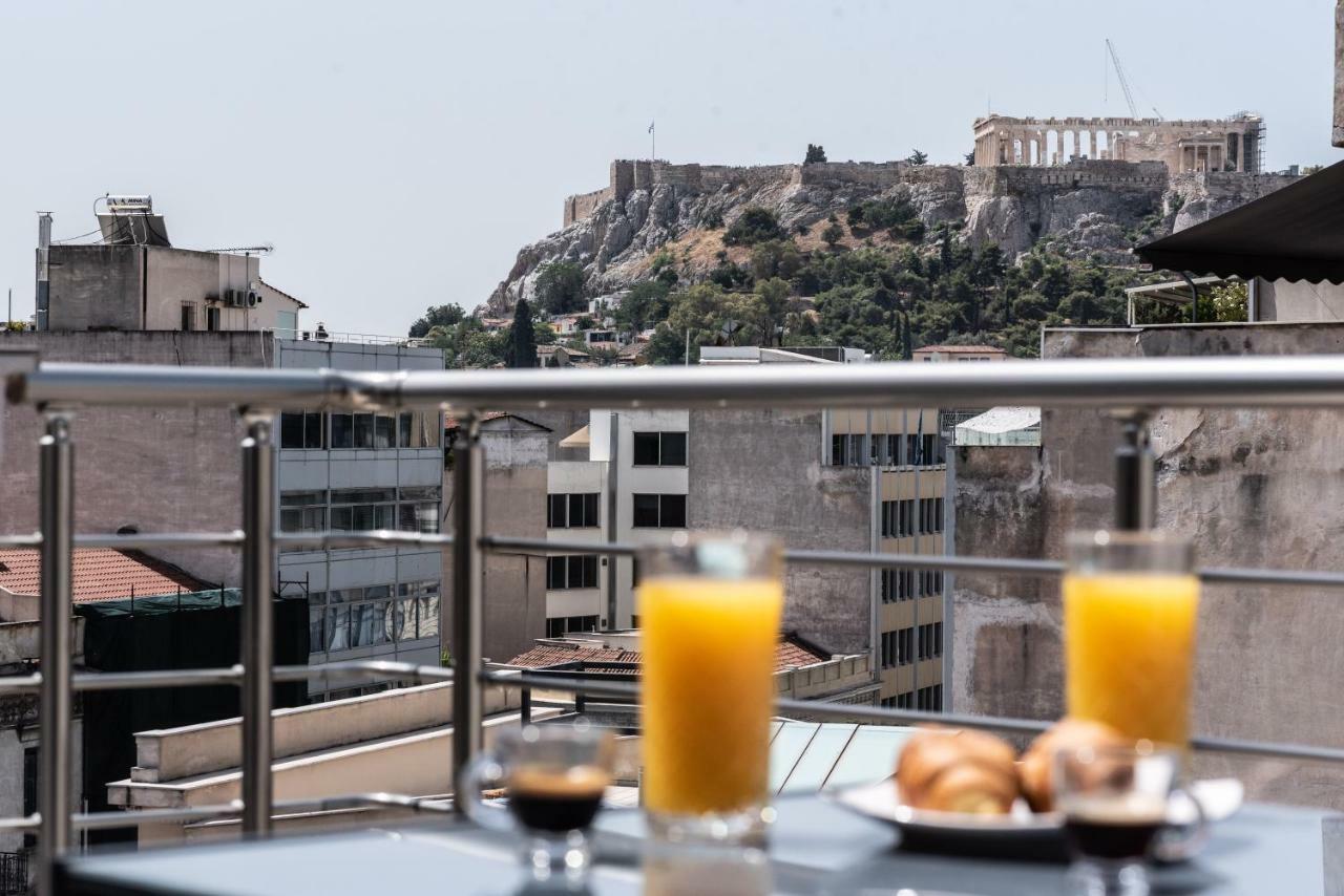 Dreamy Athens Penthouse With Acropolis View Lägenhet Exteriör bild