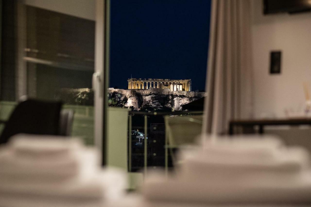 Dreamy Athens Penthouse With Acropolis View Lägenhet Exteriör bild
